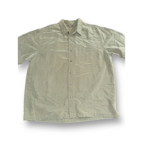 Royal Robbins Mens Extra Large Green Short Sleeve Casual Outdoor‎ Shirt-  XL - Picture 2 of 5